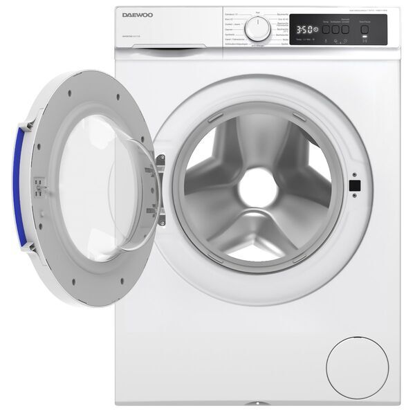 Daewoo WM-FBR0634W0A-DE Front-loading washing machine 10 kg | white, image 2 of 5