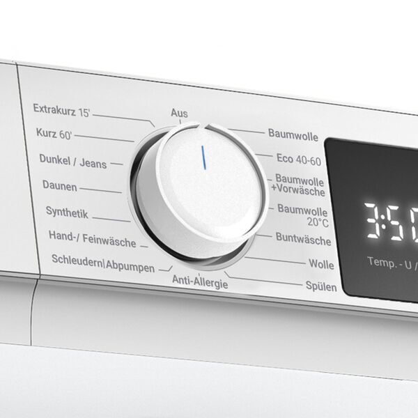 Daewoo WM-FBR0634W0A-DE Front-loading washing machine 10 kg | white, image 4 of 5