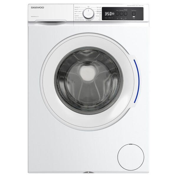 Daewoo WM-FBR8514W0NA-DE Front-Loading Washing Machine 8 kg | white, image 1 of 5