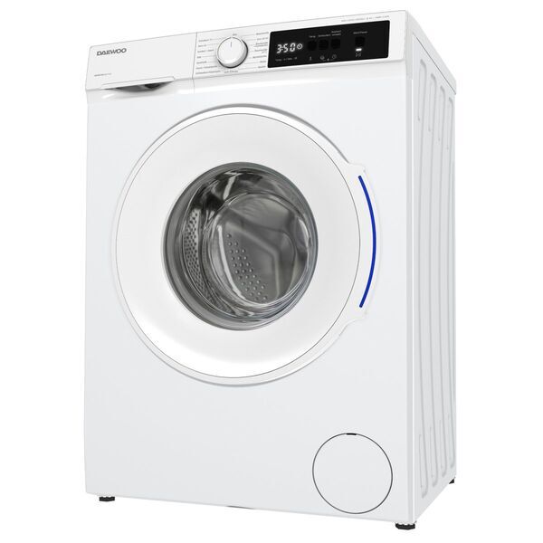 Daewoo WM-FBR8514W0NA-DE Front-Loading Washing Machine 8 kg | white, image 2 of 5