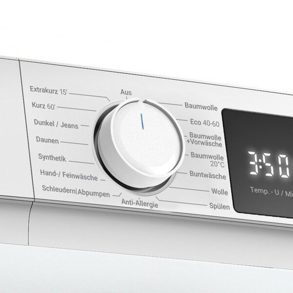 Daewoo WM-FBR9594W0A-DE Front-loading washing machine 9 kg | white, image 4 of 5