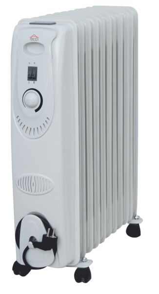 DCG RA2809 Oljni radiator | bela 1