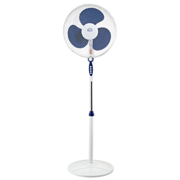 DCG VE1635 Standventilator | weiß/blau 1
