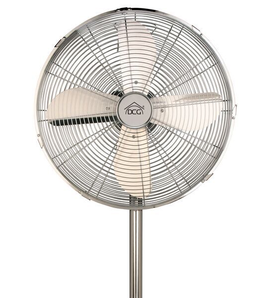 DCG VE1675 Pedestal fan | chrome 2