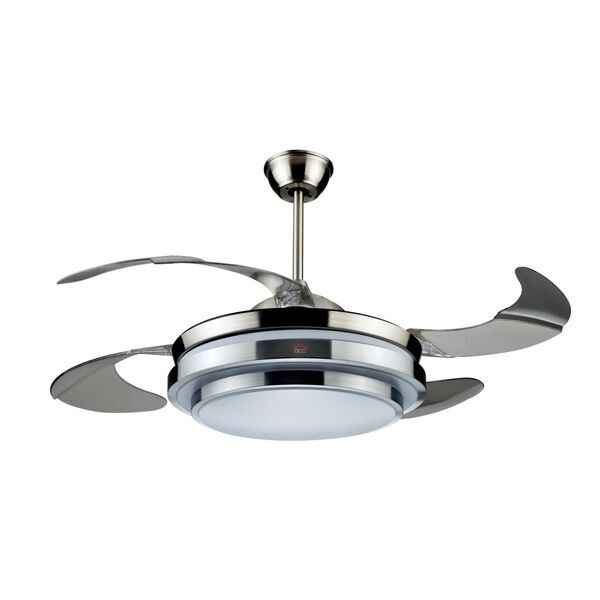 DCG VECRD47TL Deckenventilator mit Licht | silber 1