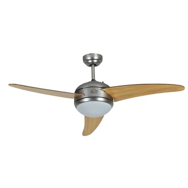 DCG VECRD60TL Ventilateur de plafond avec lumière | marron 1