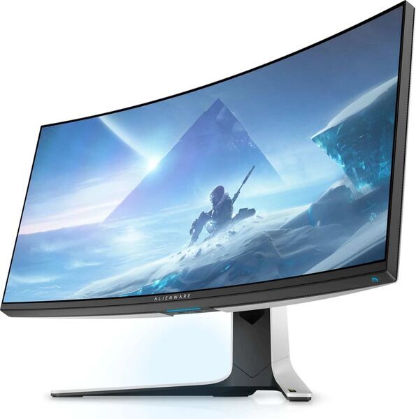 Dell Alienware AW3821DW | 37.5" | z stojaka | biały/czarny 2