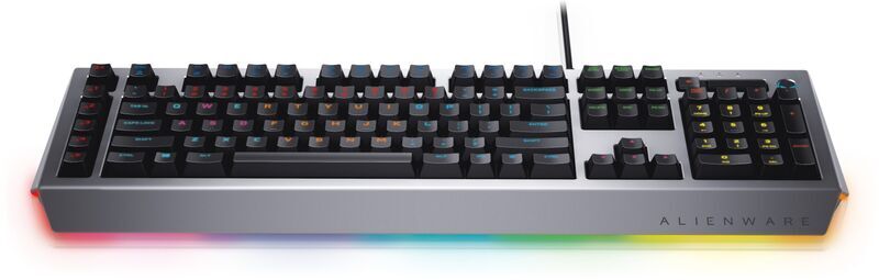 Dell Alienware AW768 Pro | Kailh BROWN | zilver | IT 3