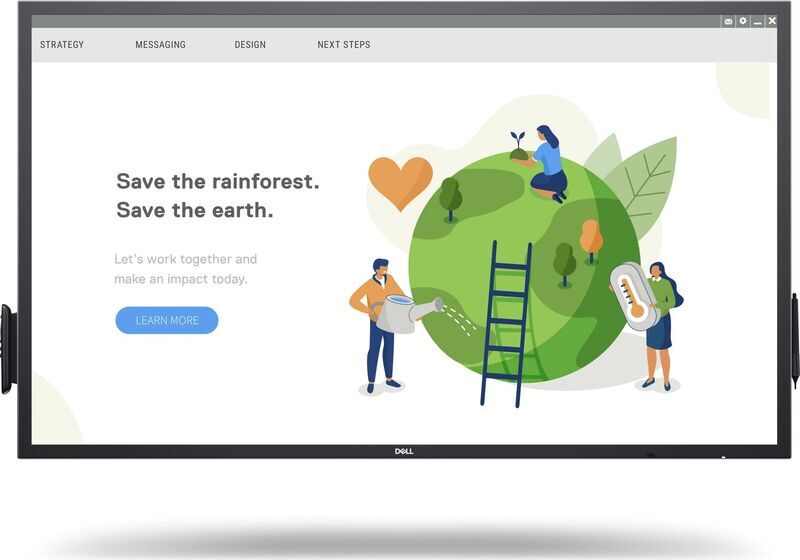 Dell C5522QT | 54.6" | schwarz 1