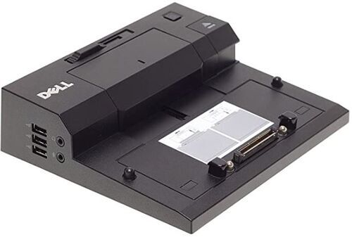 Som Ny: Dell E-Port Docking station K07A | inkl. 130W strömförsörjningsenhet