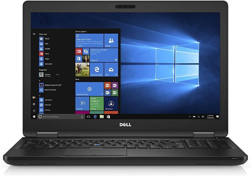 Dell Latitude 5580 | i5-7300U | 15.6" | 8 GB | 512 GB SSD | WXGA | Webcam | Win 10 Pro | US