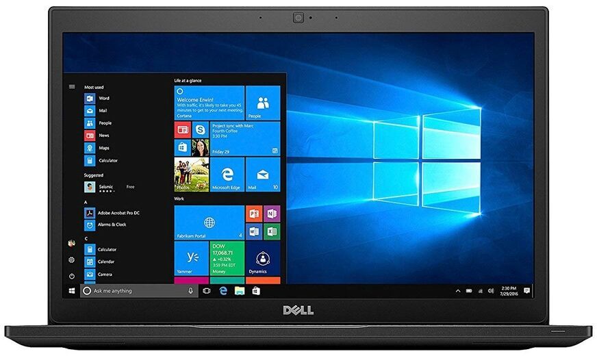 Dell Latitude 7490 i7-8650U 14" 8 GB 256 GB SSD FHD Webcam Win 11 Pro DE