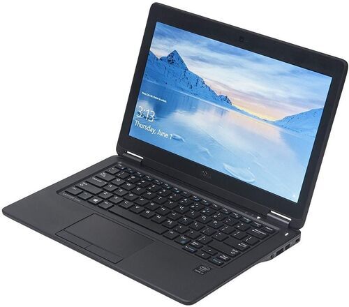 Väldigt bra: Dell Latitude E7250 | i5-5300U | 12.5" | 8 GB | 256 GB SSD | WXGA | Bakgrundsbelyst tangentbord | Win 10 Home | DE