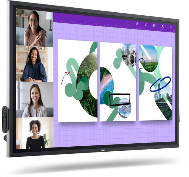 Dell P6524QT | 65" | ohne Standfuß | schwarz 2