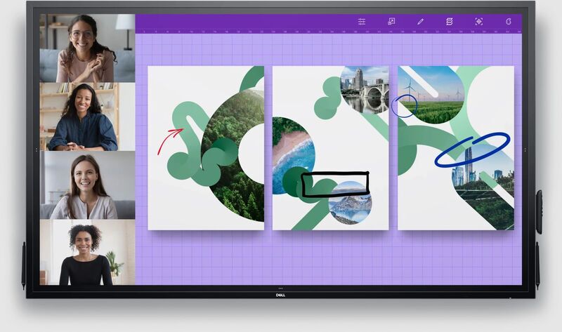 Dell P7524QT | 75" | black 1