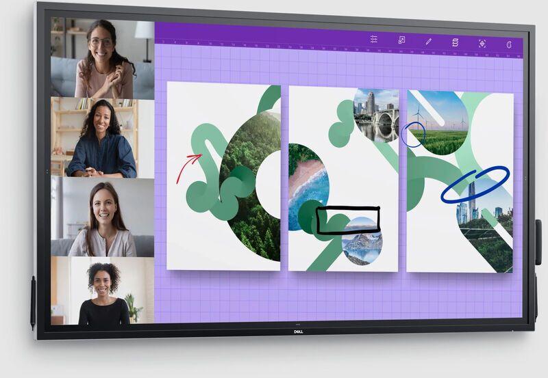 Dell P7524QT | 75" | black 2