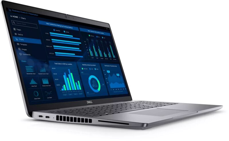 Dell Precision 3581 | i7-13800H | 16" | 16 GB | 512 GB SSD | RTX A500 | FP | Tastaturbeleuchtung | Win 11 Pro | DE 2
