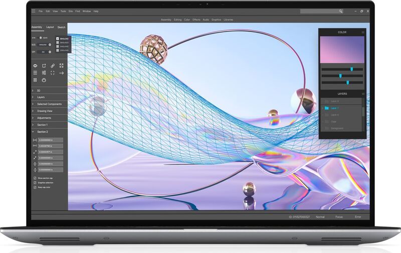 Dell Precision 5470 | i7-12800H | 14" | 32 GB | 1 TB SSD | WQXGA | FP | Touch | podsvícená klávesnice | RTX A1000 | Win 11 Pro | DE 1