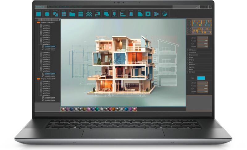 Dell Precision 5690 | Core Ultra 7 165H | 16" | 32 GB | 512 GB SSD | RTX 1000 Ada | Backlit keyboard | Win 11 Pro | US 1