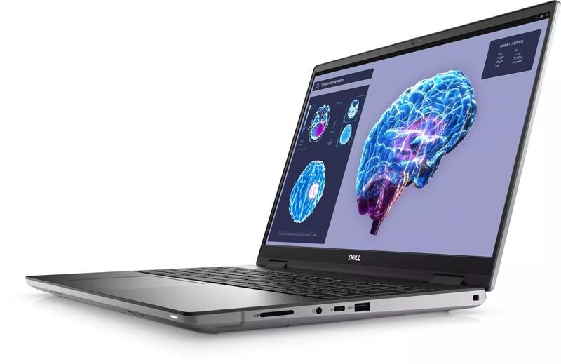 Dell Precision 7680 | i7-13850HX | 16" | 32 GB | 1 TB SSD | Tastaturbeleuchtung | RTX A1000 | Win 11 Pro | DE 3