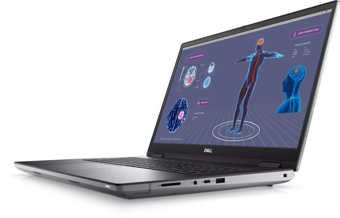 Dell Precision 7780 | i7-13850HX | 17" | 64 GB | 512 GB SSD | RTX 3500 Ada | Win 11 Pro | DE, image 3 of 5