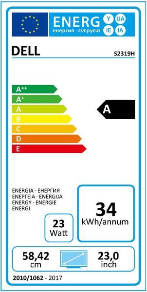 Dell S2319H | 23" | schwarz 5