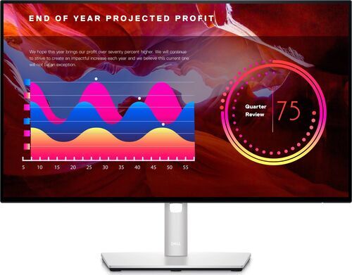 Som Ny: Dell UltraSharp U2422H | 23.8" | med stativ | svart/silver
