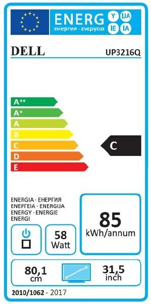 Dell UltraSharp UP3216Q | 31.5" | with stand | black 4