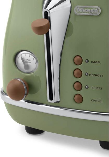 De'Longhi CTOV 2103.GR Vintage Icona topinkovač | zelená 2