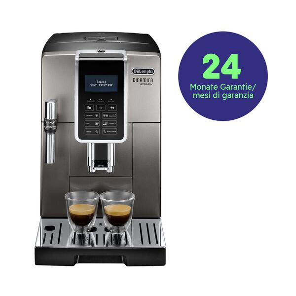 De'Longhi ECAM 359.37.TB Dinamica Aroma Bar | 24 Monate Herstellergarantie | silber 1