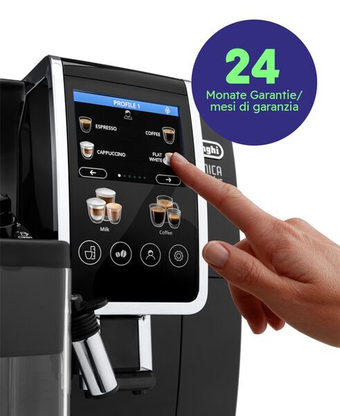 De'Longhi ECAM 382.70.B Dinamica Plus | 24 kuukauden valmistajan takuu | musta 2