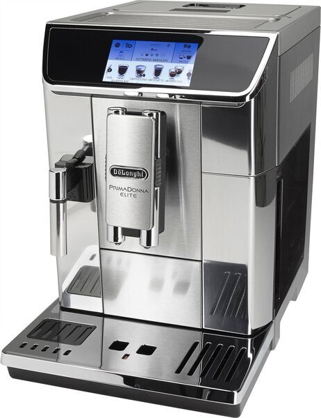 De'Longhi ECAM 656.75.MS PrimaDonna Elite | silber/schwarz 1