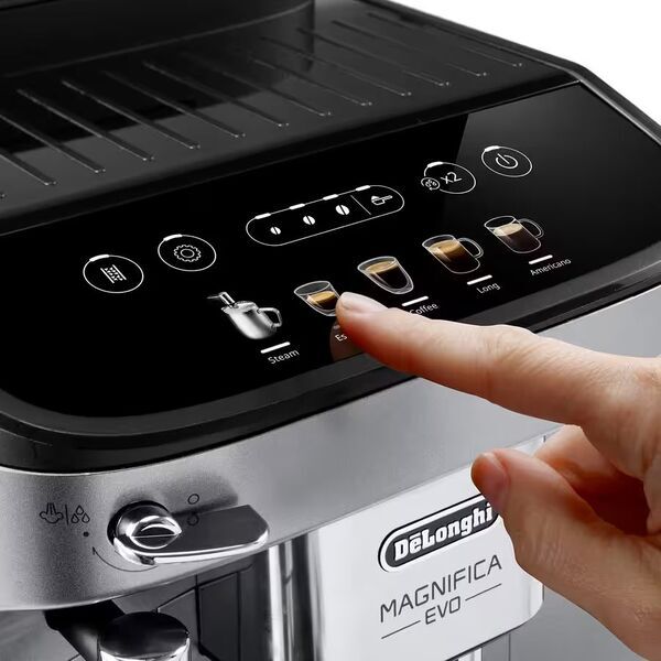 De'Longhi ECAM 292.33.SB Magnifica Evo | 24 Monate Herstellergarantie | silber/schwarz 4