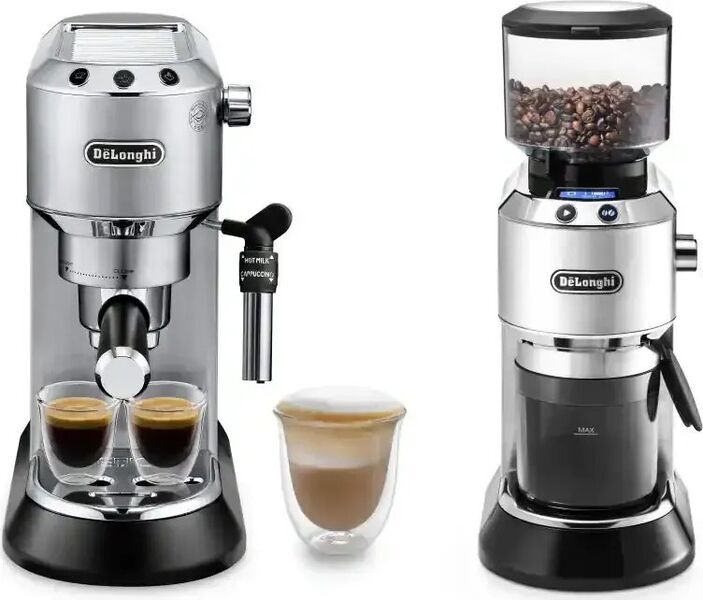 De'Longhi ECKG 6821.M Dedica Barista Bundle | sølv 1