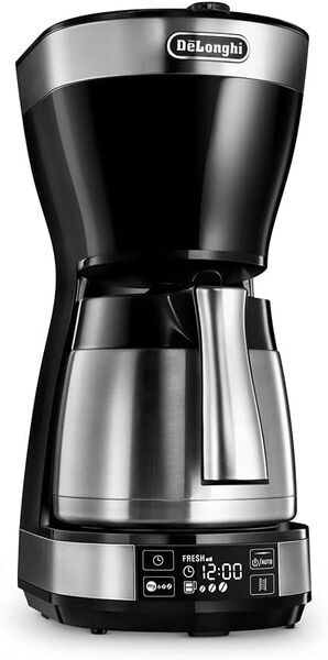 De'Longhi ICM 16731 Macchina da caffè con filtro | argento/nero 2