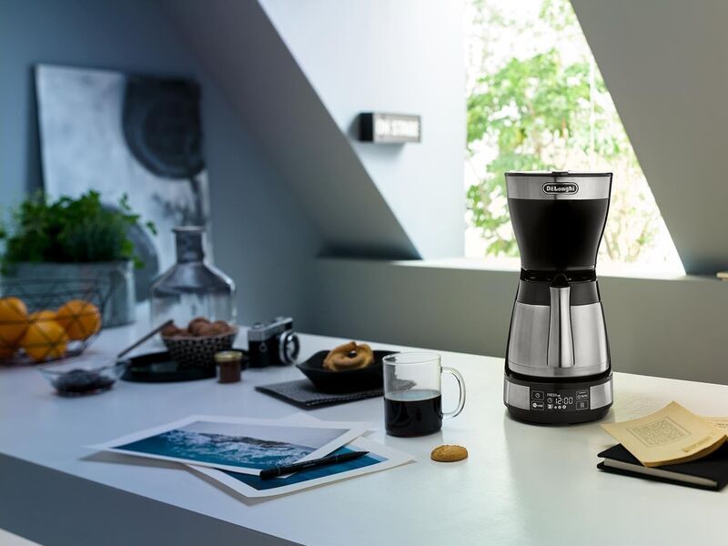De'Longhi ICM 16731 Macchina da caffè con filtro | argento/nero 4