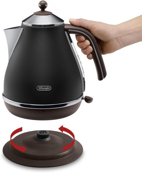 De'Longhi KBOV 2001.BK Icona Vintage Chaleira | preto 3