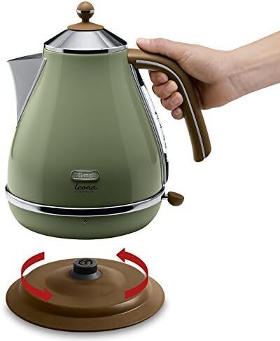 De'Longhi KBOV 2001.GR Icona Vintage Bouilloire électrique | vert 3