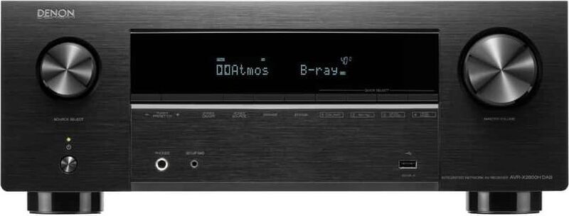 Denon AVR-X2800H DAB | schwarz 2