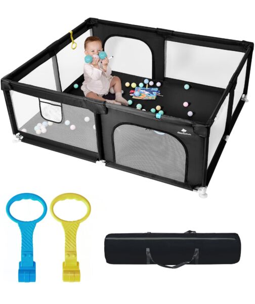 Derimkcoa babyindhegning | sort, image 1 of 1