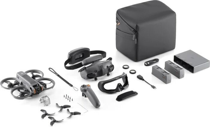 DJI Avata 2 Fly More Combo | 3 rechargeable batteries | grey, image 2 of 5