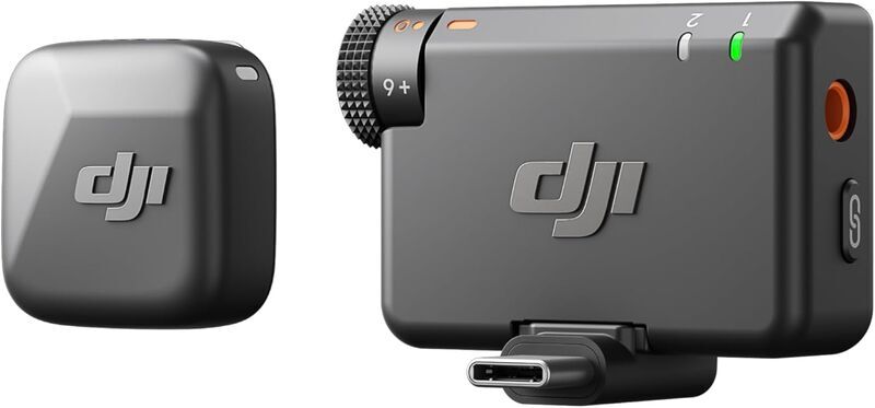 DJI Mic mini | 1 transmitter + 1 receiver | black, image 1 of 3