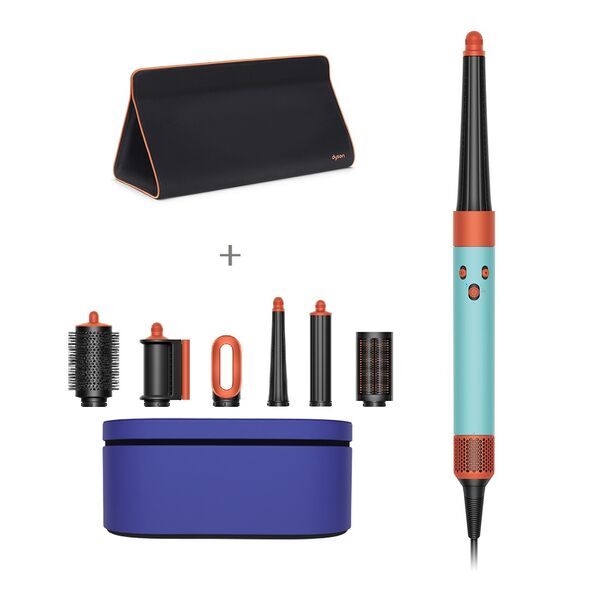 Bundle Dyson Airwrap i.d.™ Straight+Wavy Multi hair styler + free Travel bag | Ceramic Patina/Topaz 1