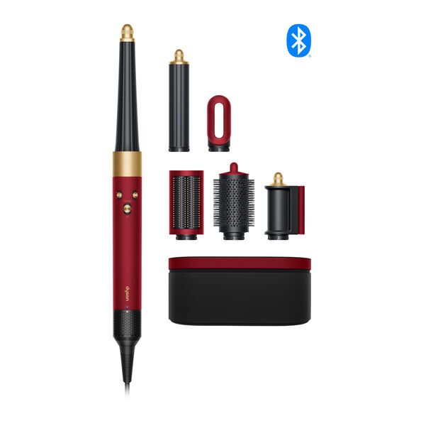 Dyson Airwrap i.d.™ Straight+Wavy Multi-styler pour cheveux | Rouge velours/Or 1
