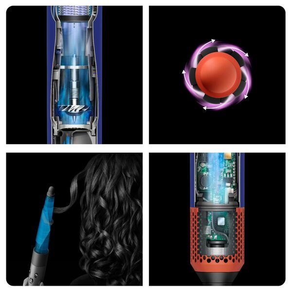 Dyson Airwrap i.d.™ Straight+Wavy Multi-styler pour cheveux | Rouge velours/Or 3