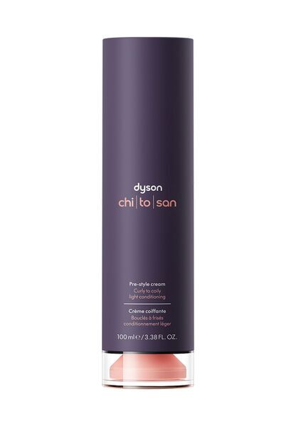 Dyson Chitosan™ Pre-styling cream for curly to frizzy hair, light care | 100 ml, image 1 of 1