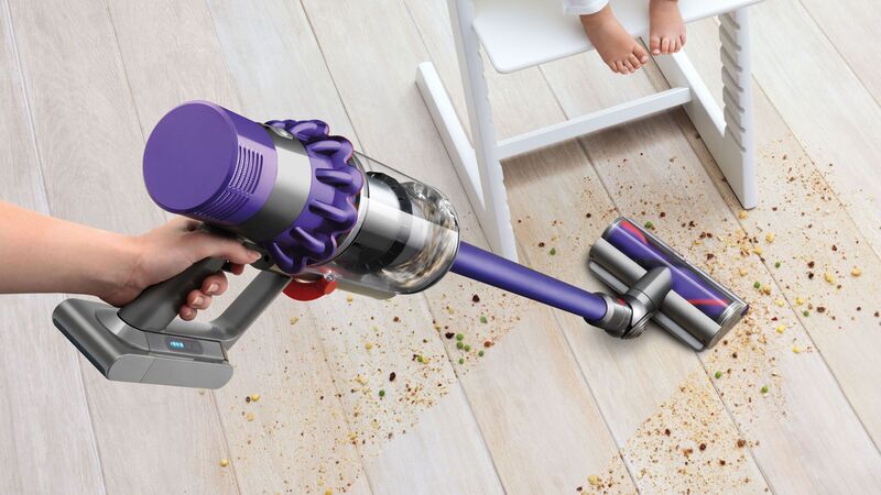Dyson Cyclone V10 Animal Akku-Handstaubsauger | nickel/violett 2