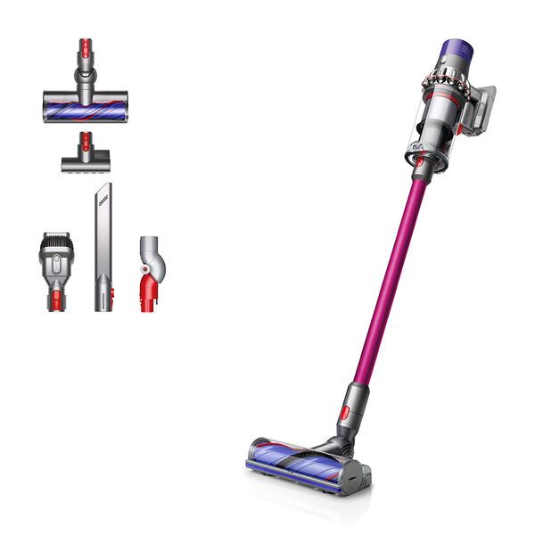 Dyson Cyclone V10 Extra Akku-Handstaubsauger | fuchsia/nickel 1