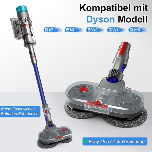 Dyson ‎DSPJ-01 Mop Attachment | silver 3