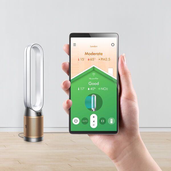 Dyson HEPA Cool Formaldehyde™ TP09 Pro Luftreiniger | weiß/gold, image 3 of 5